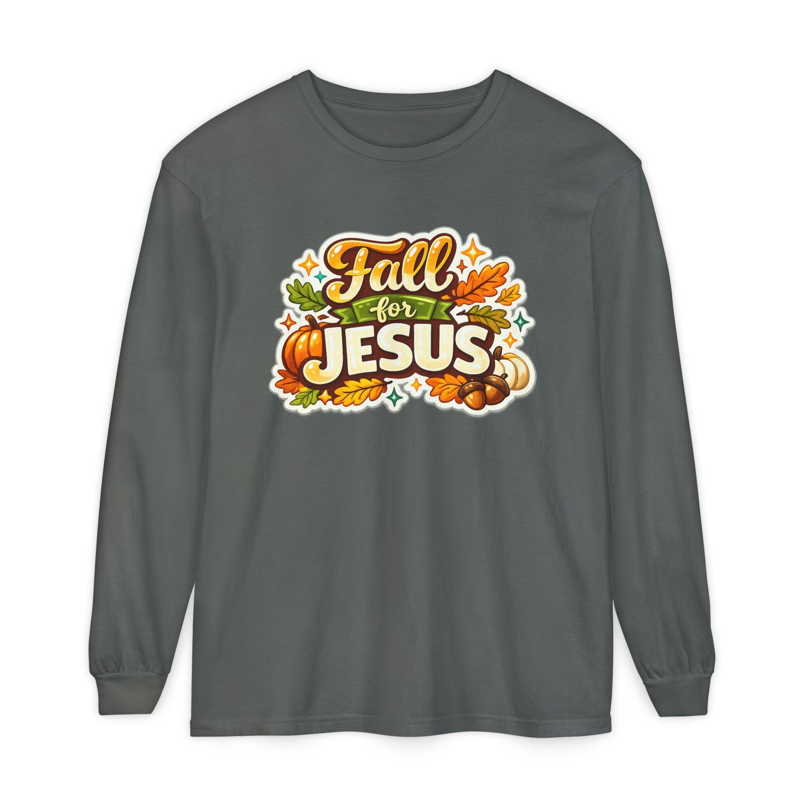 Fall for Jesus Long Sleeve Tee
