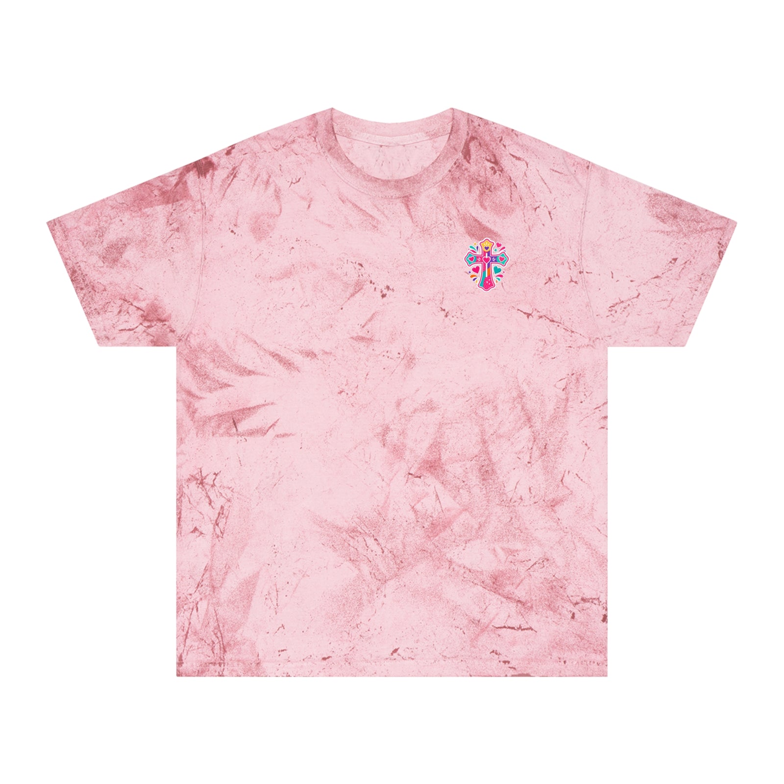 Christian Tie-Dye T-Shirt — "I Read the Word Before I'm Challenged by the World"