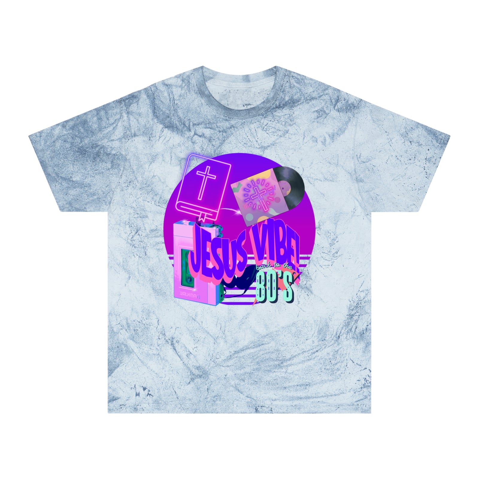 Jesus Vibe 80s T-Shirt — Retro Christian Graphic Tee