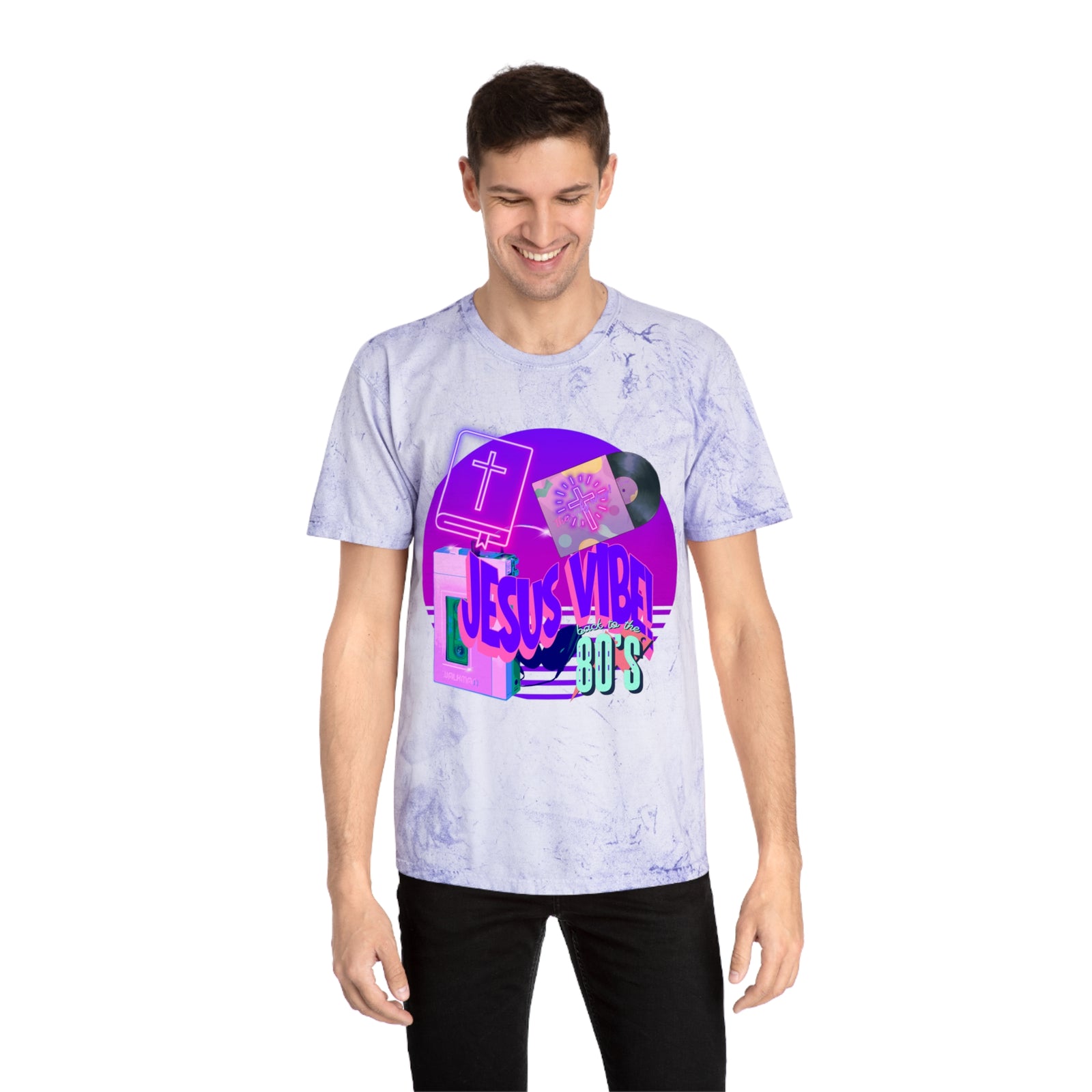 Jesus Vibe 80s T-Shirt — Retro Christian Graphic Tee