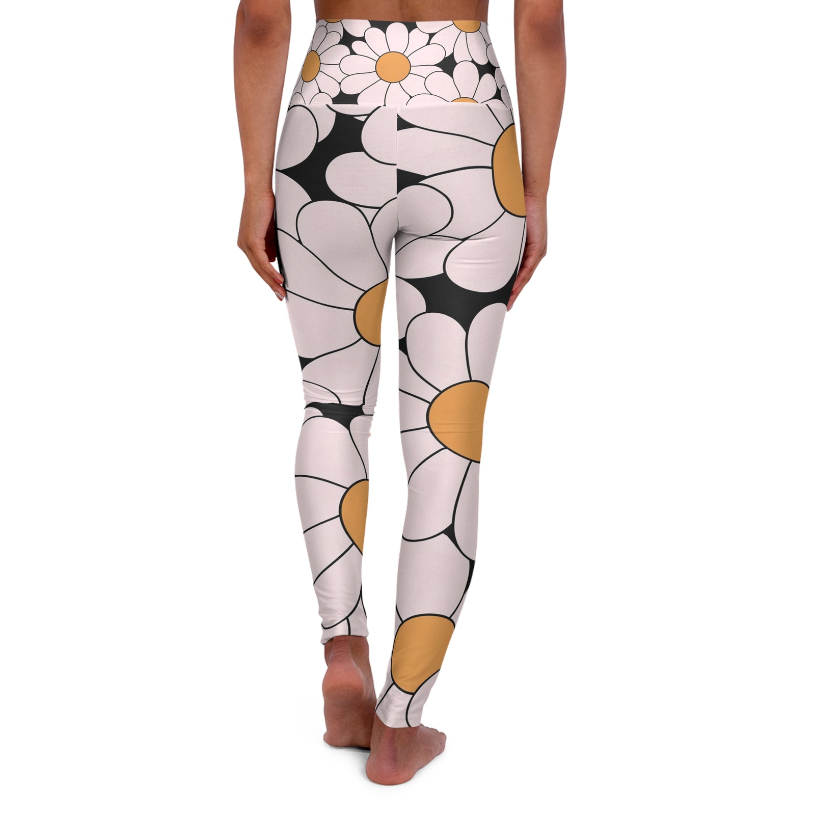 High Waisted Yoga Leggings (AOP)