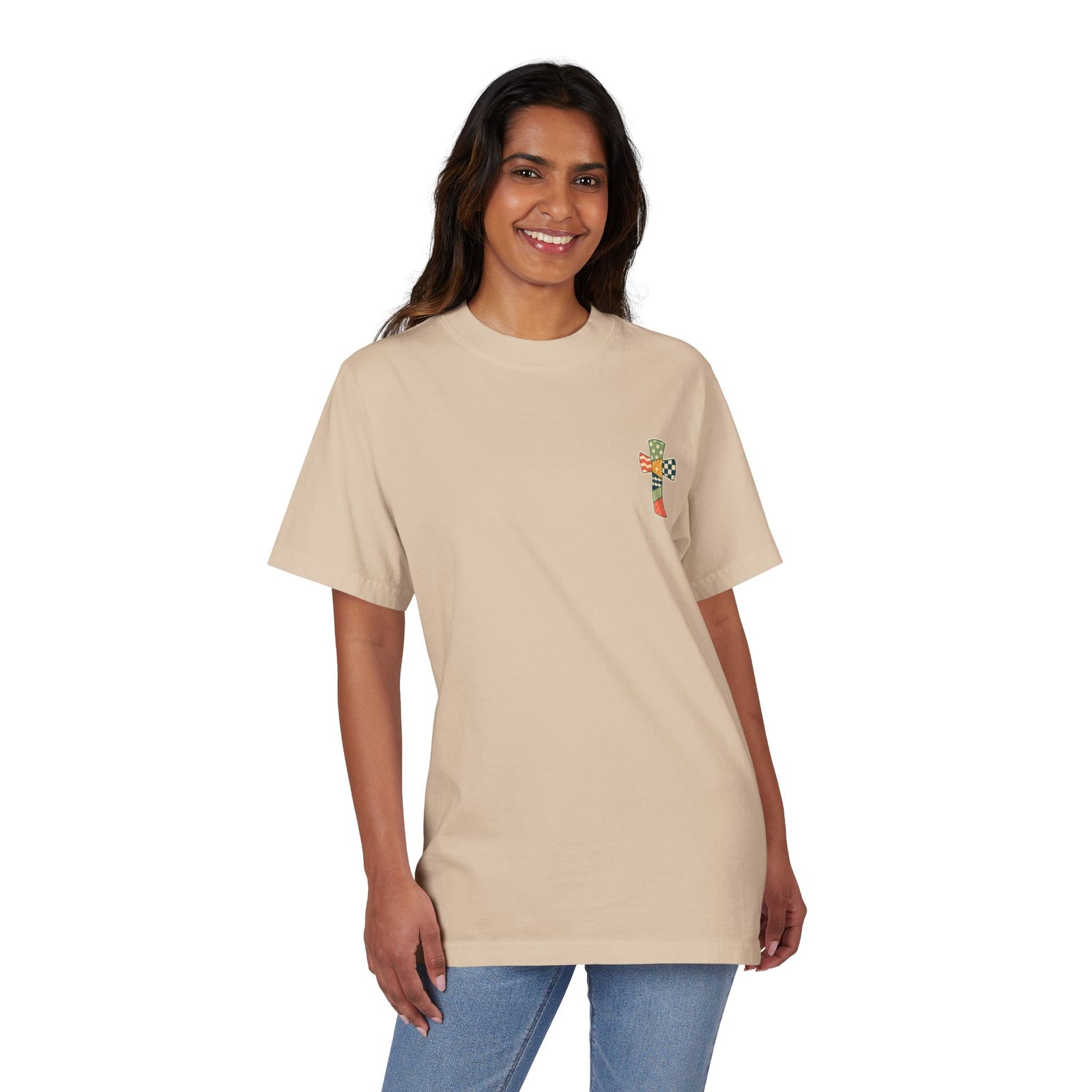 Pray On, Repeat T-Shirt — Christian Graphic Tee (1 Thessalonians 5:17)