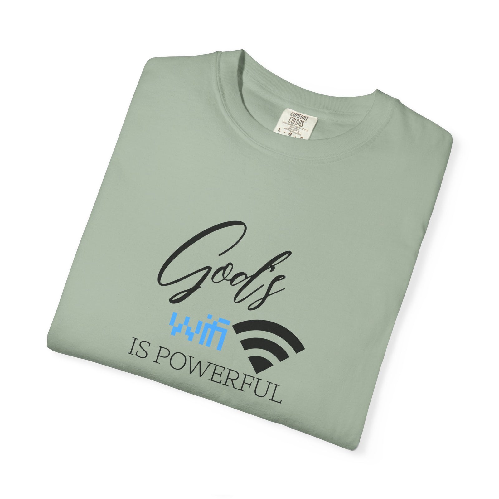"God's WiFi is Powerful" Graphic Tee
