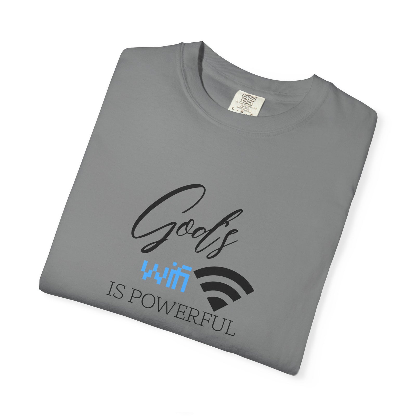 "God's WiFi is Powerful" Graphic Tee