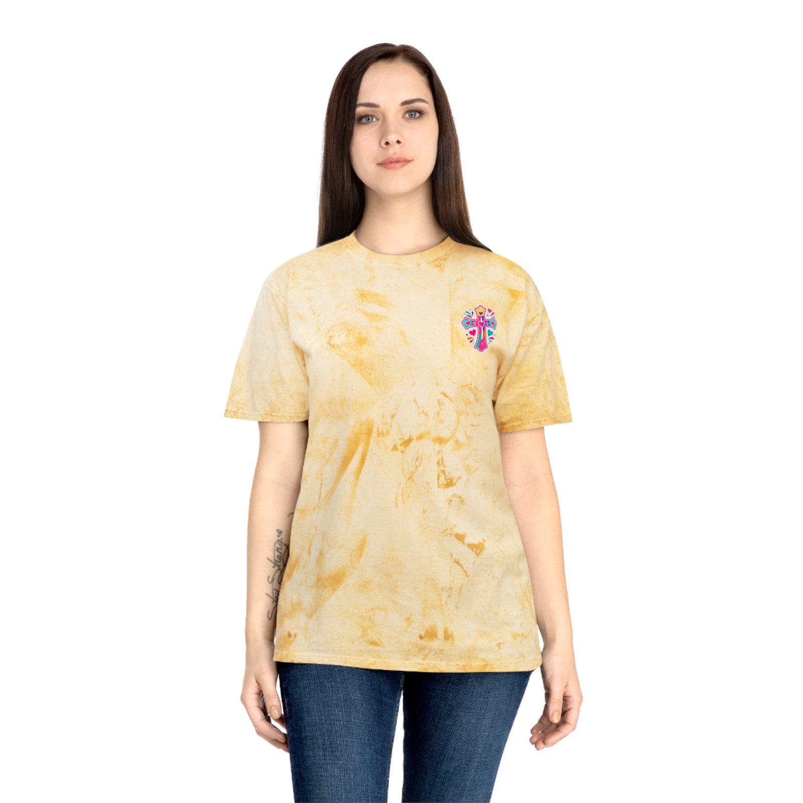 Tie-Dye "I Pray Before I Reply" T-Shirt