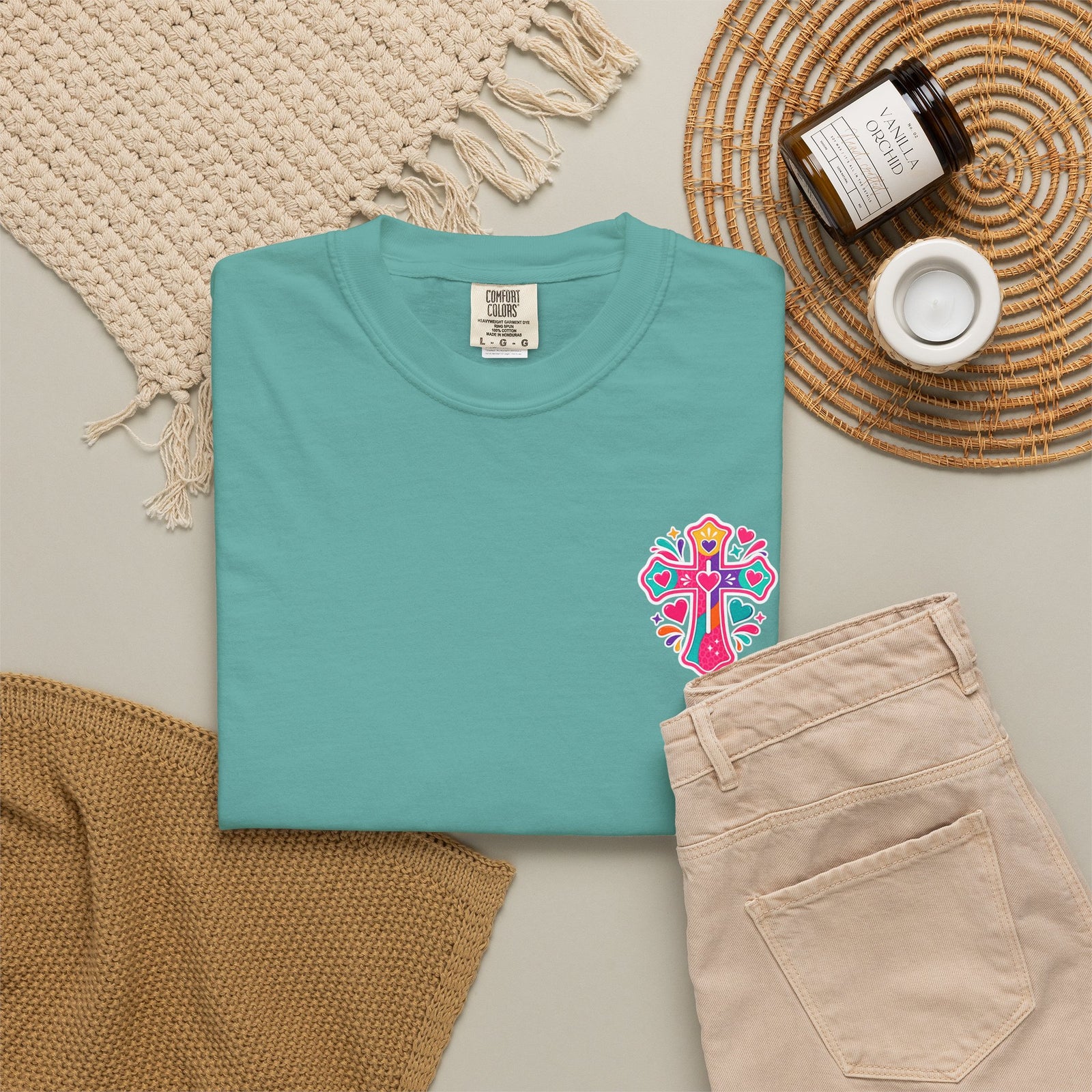 Christian T-Shirt — Colorful Faith Tee