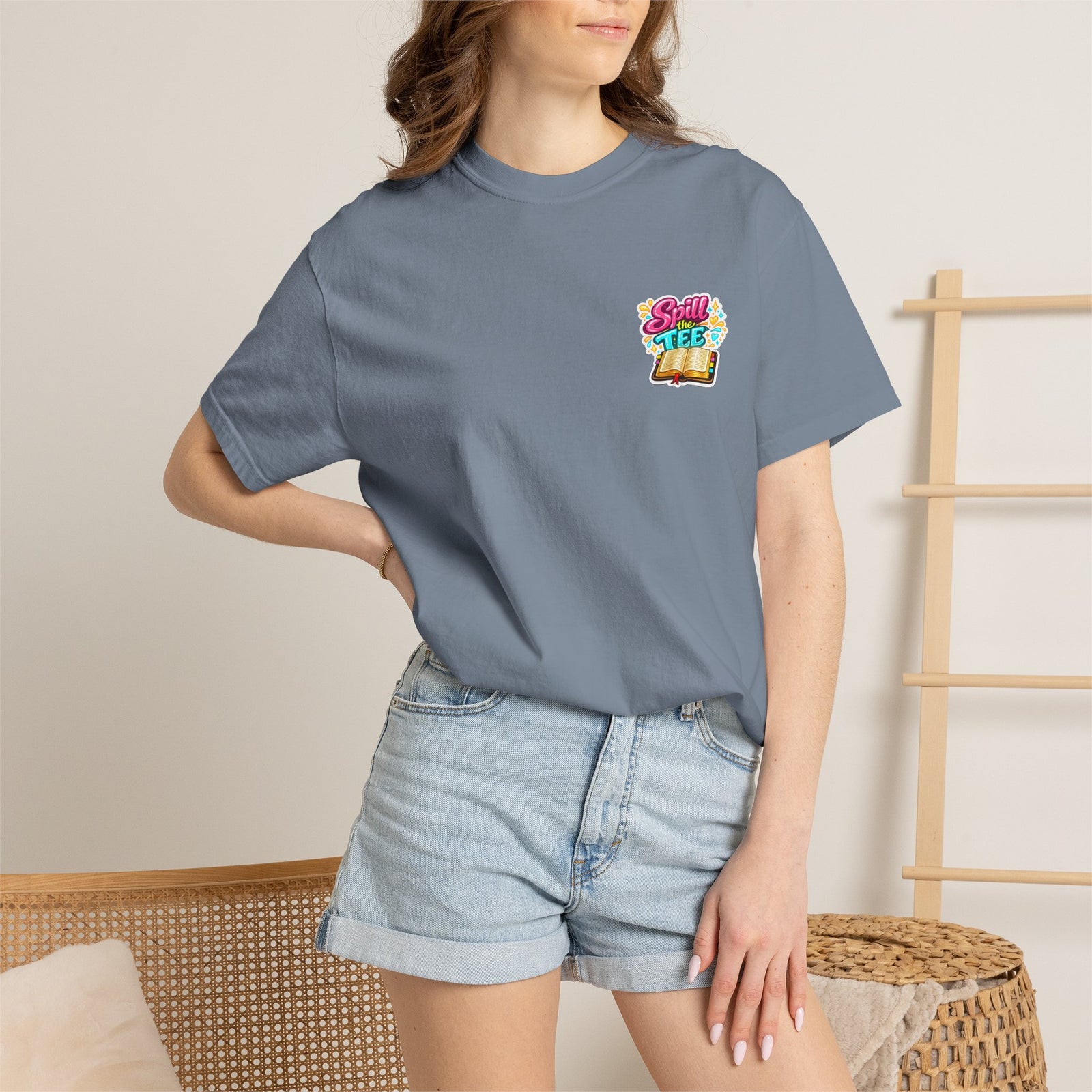 T-Shirt — “I Turn My Worries Into Prayers” Colorful Inspirational Tee