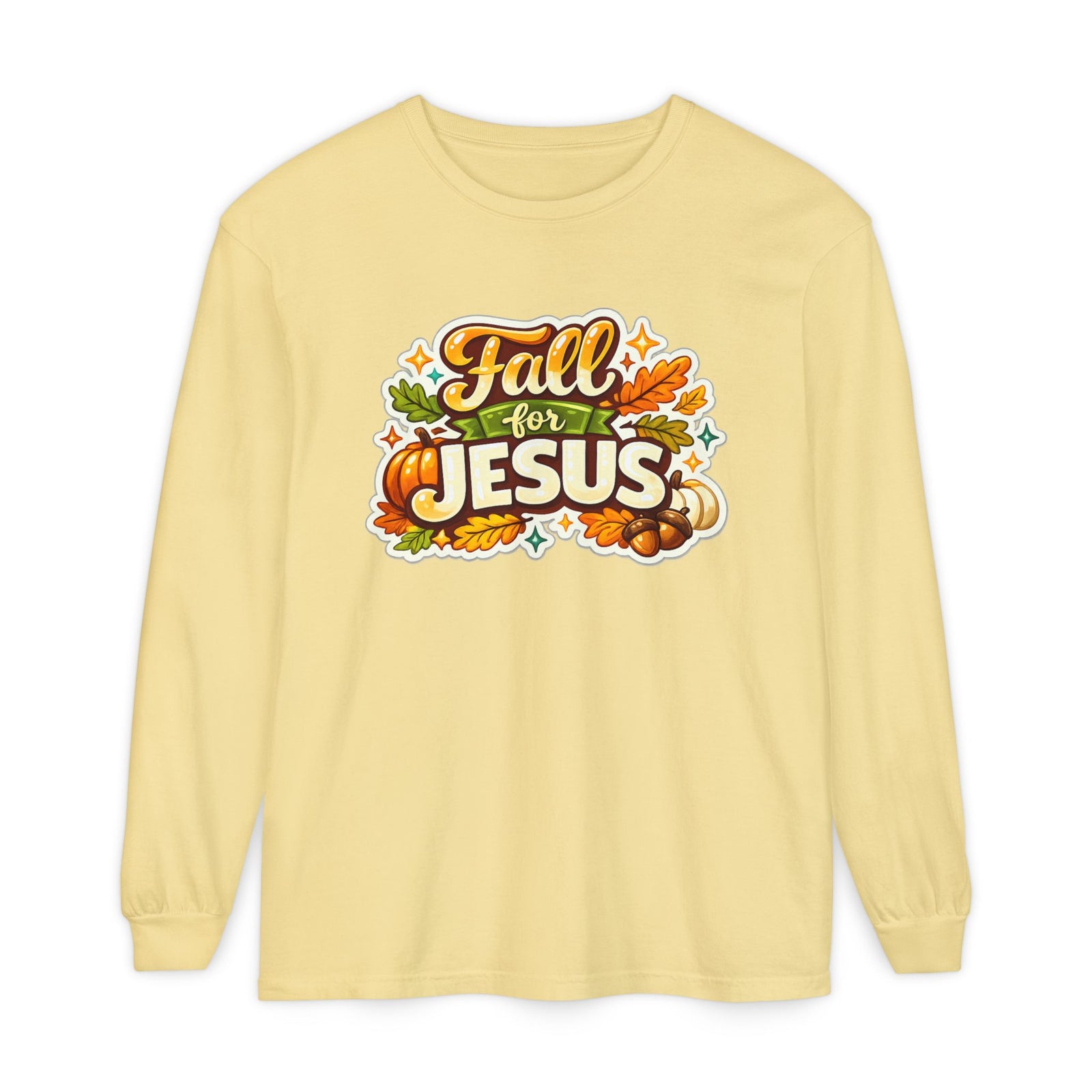 Fall for Jesus Long Sleeve Tee