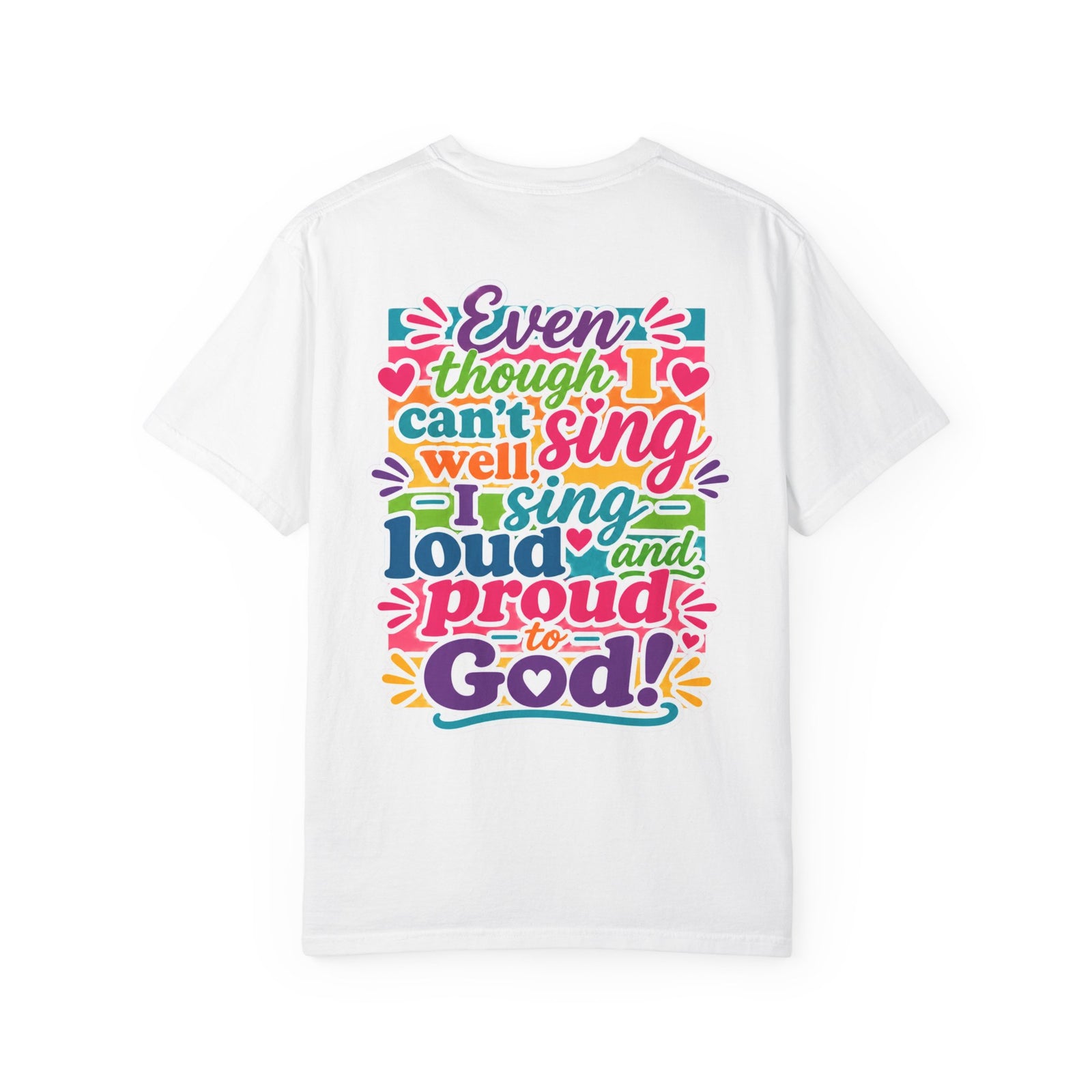 Christian T-Shirt — Colorful Faith Tee