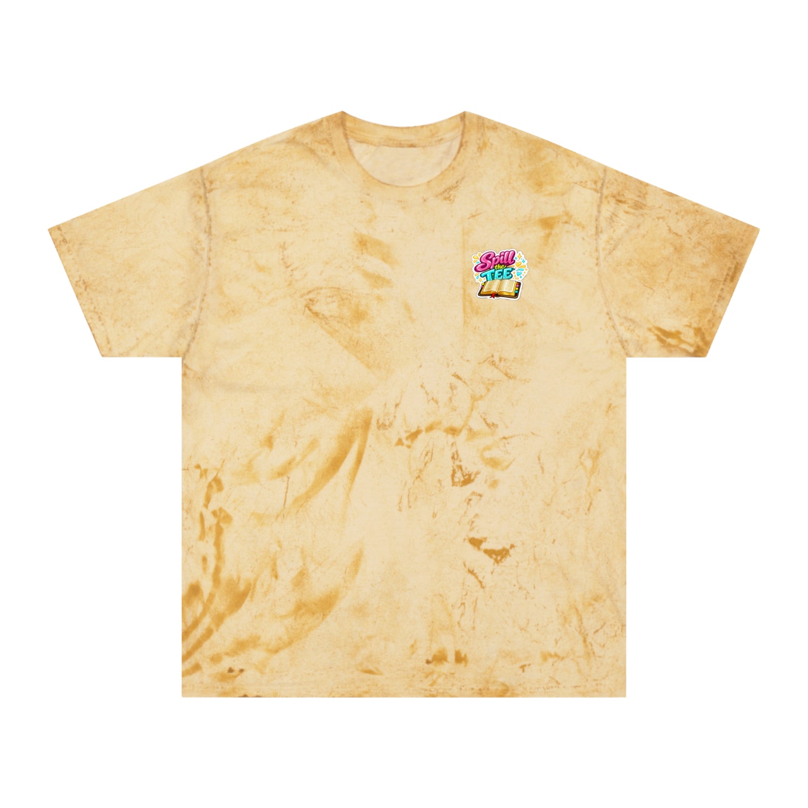 Faith Graphic T-Shirt — "I Hand God What I Cannot Handle" Color Burst Tee