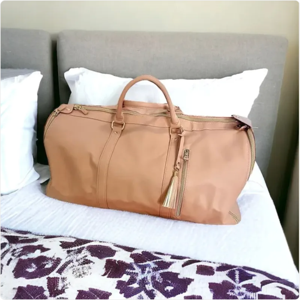 Water-Resistant Fashion Travel Tote