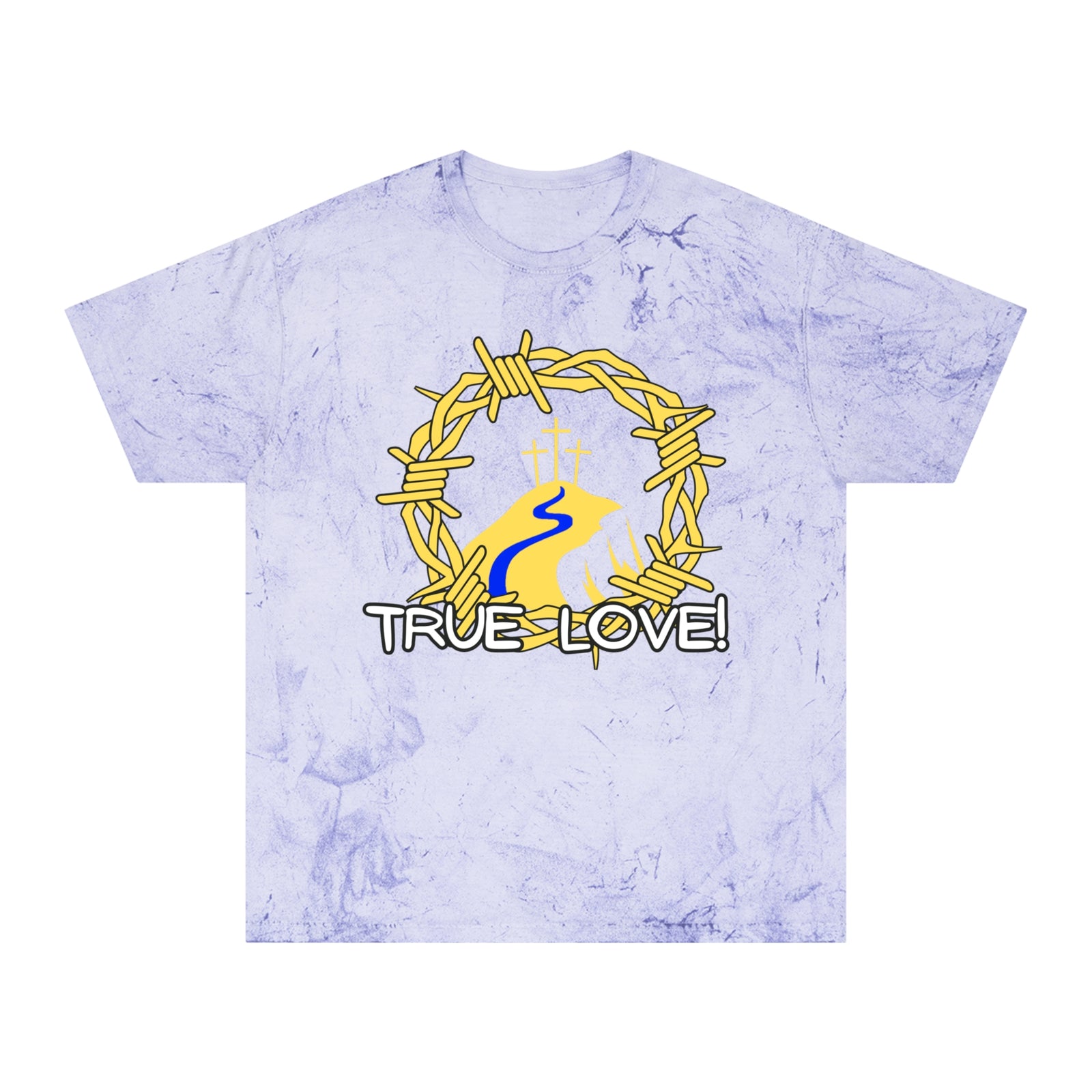 True Love T-Shirt — Crown of Thorns Graphic Christian Tee