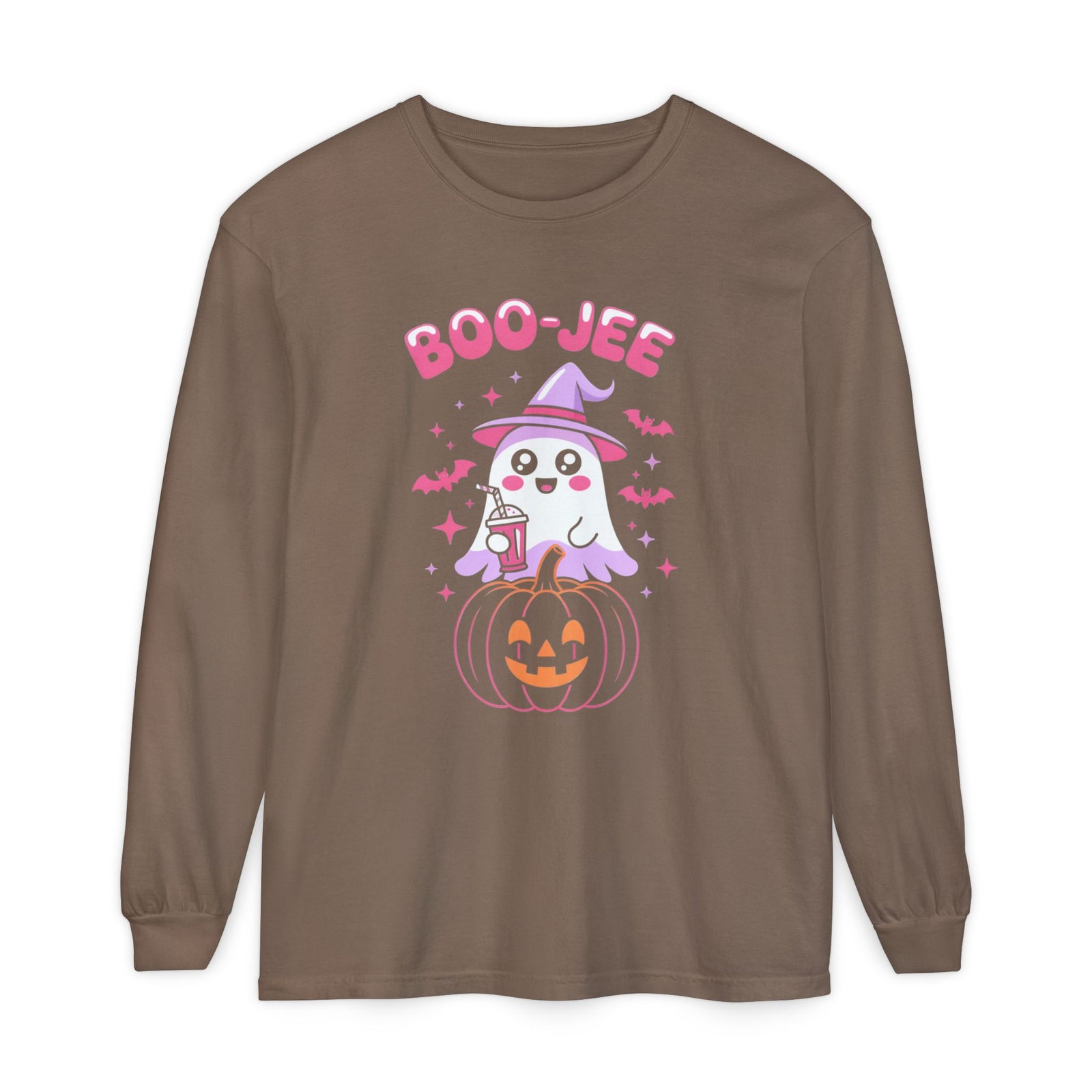 Halloween Ghost Long Sleeve Tee