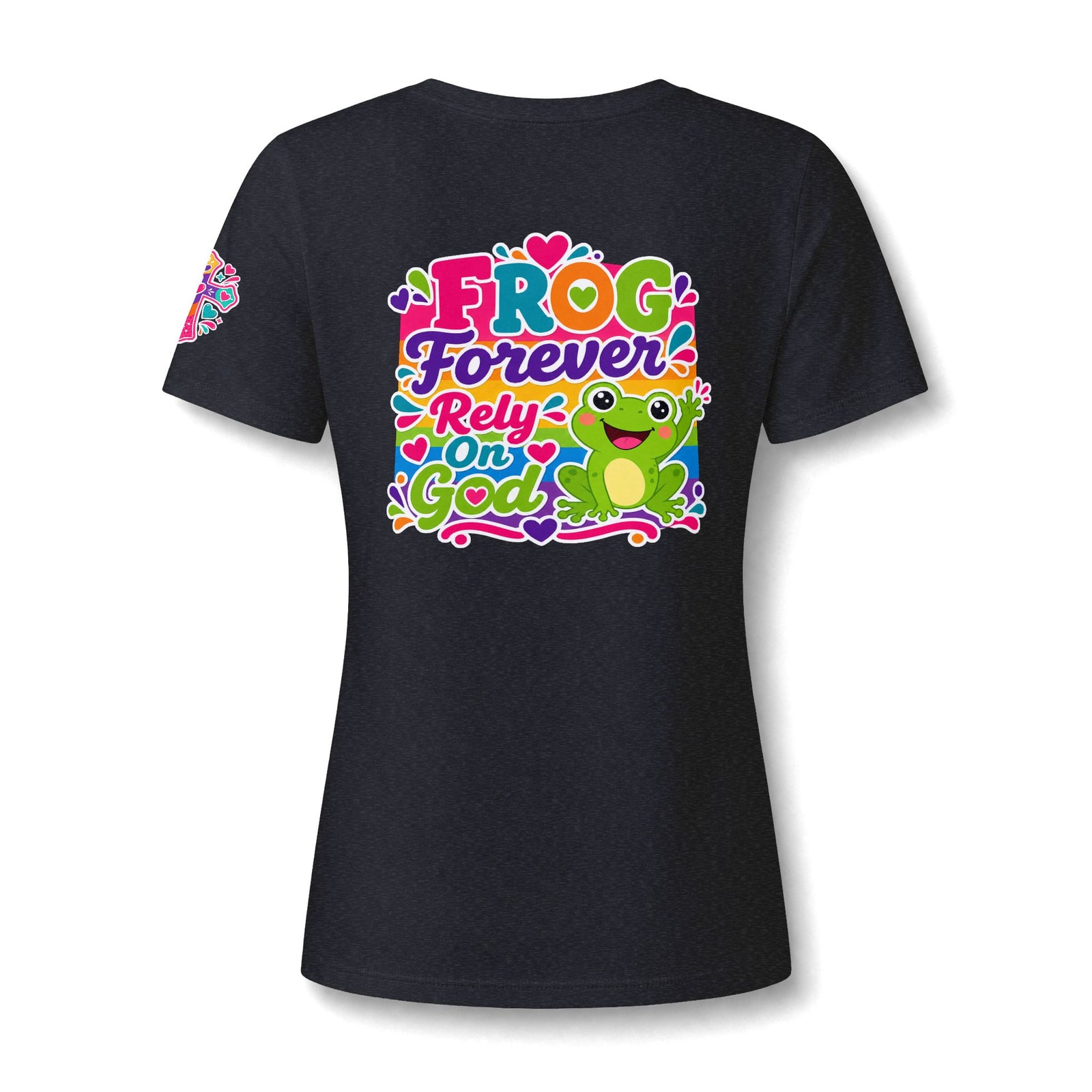 Women's Relaxed Heather CVC V-Neck Tee