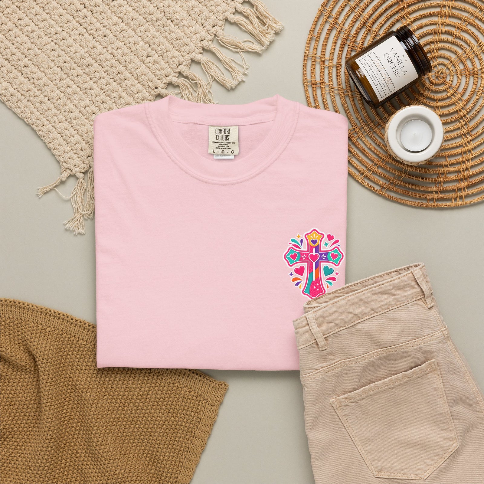 Christian T-Shirt — Colorful Faith Tee