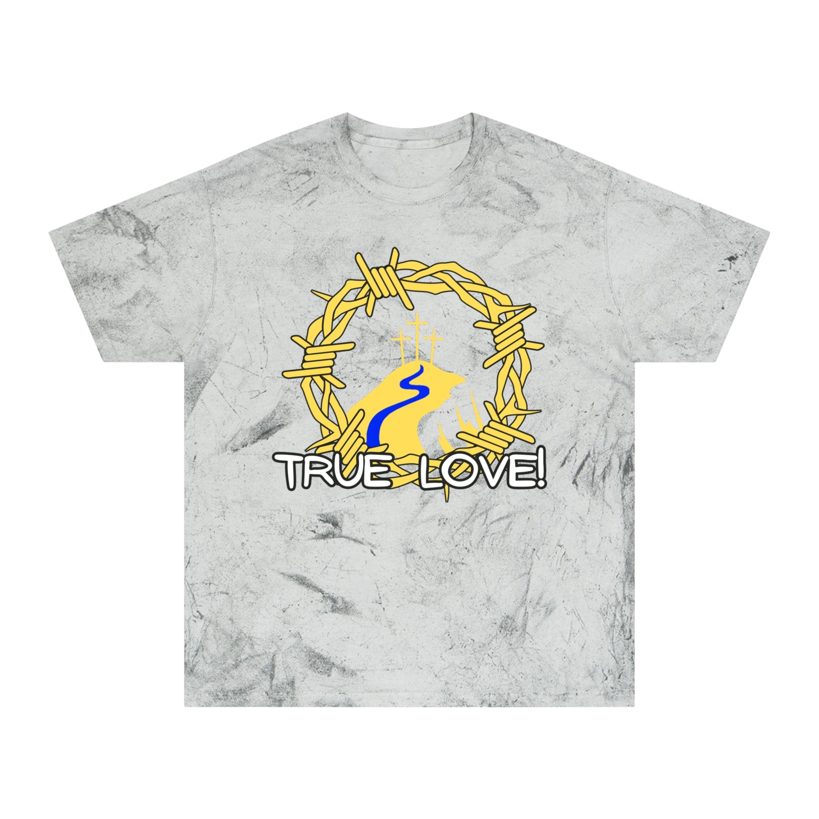 True Love T-Shirt — Crown of Thorns Graphic Christian Tee