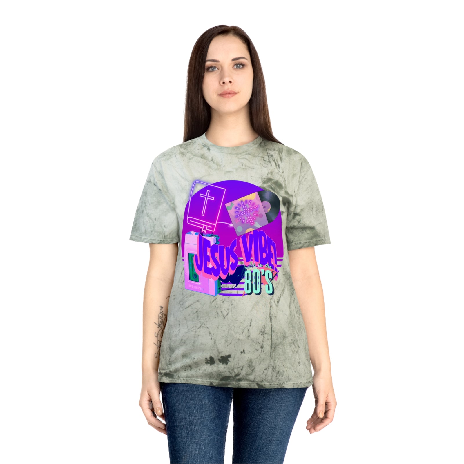 Jesus Vibe 80s T-Shirt — Retro Christian Graphic Tee