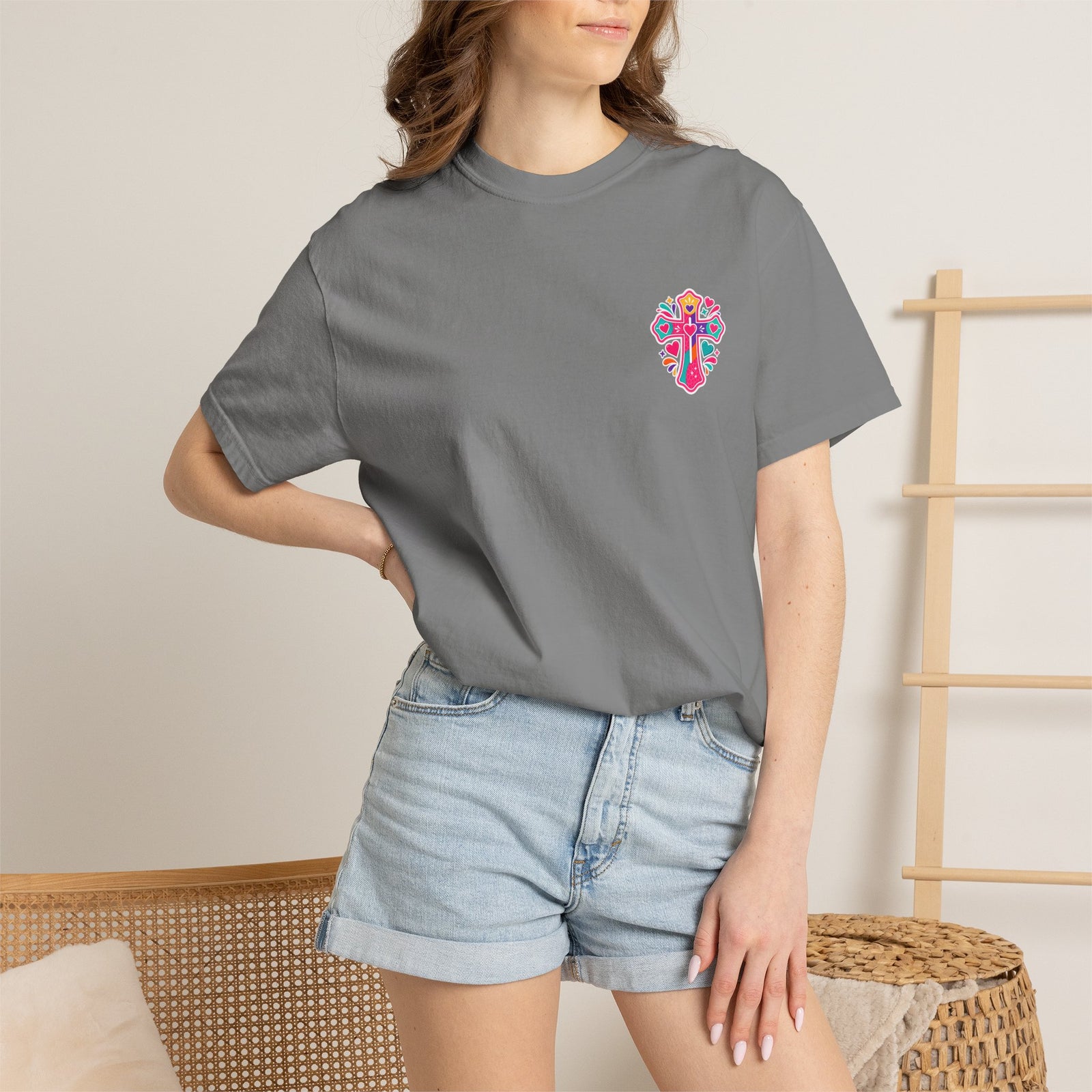 Worship Music T-Shirt — "I Sing to Worship Music Loud in My Car" Graphic Tee