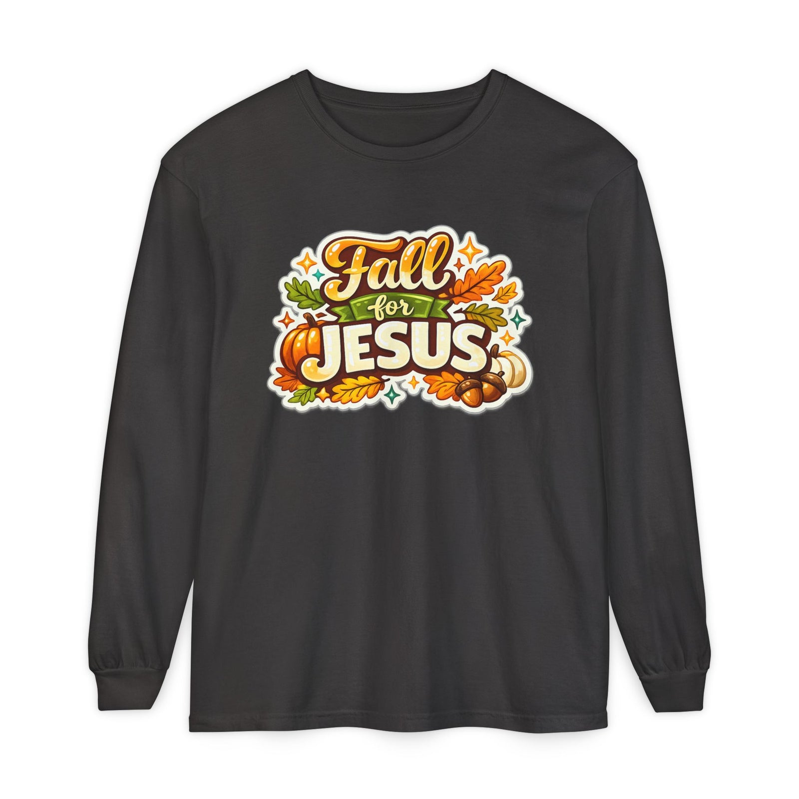 Fall for Jesus Long Sleeve Tee