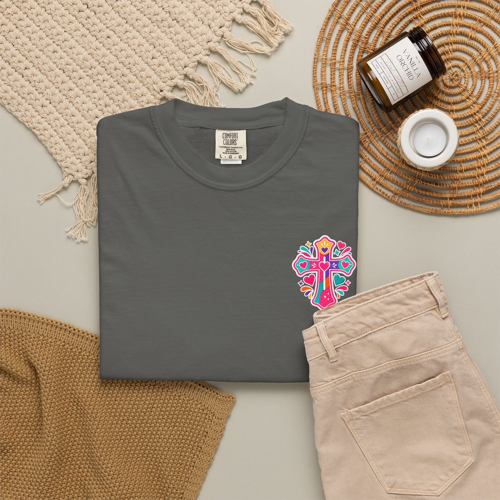 Christian T-Shirt — Colorful Faith Tee