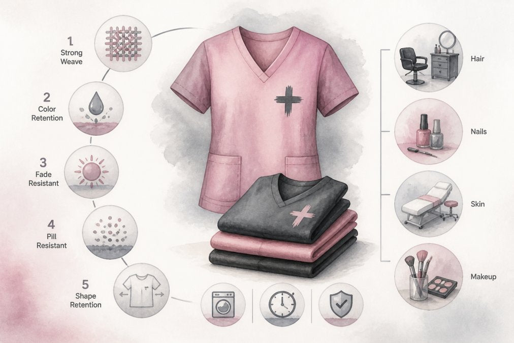 Durable Faith-Based Clothing for Beauty Professionals