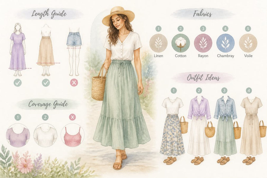 Modest Summer Outfits for Christian Women