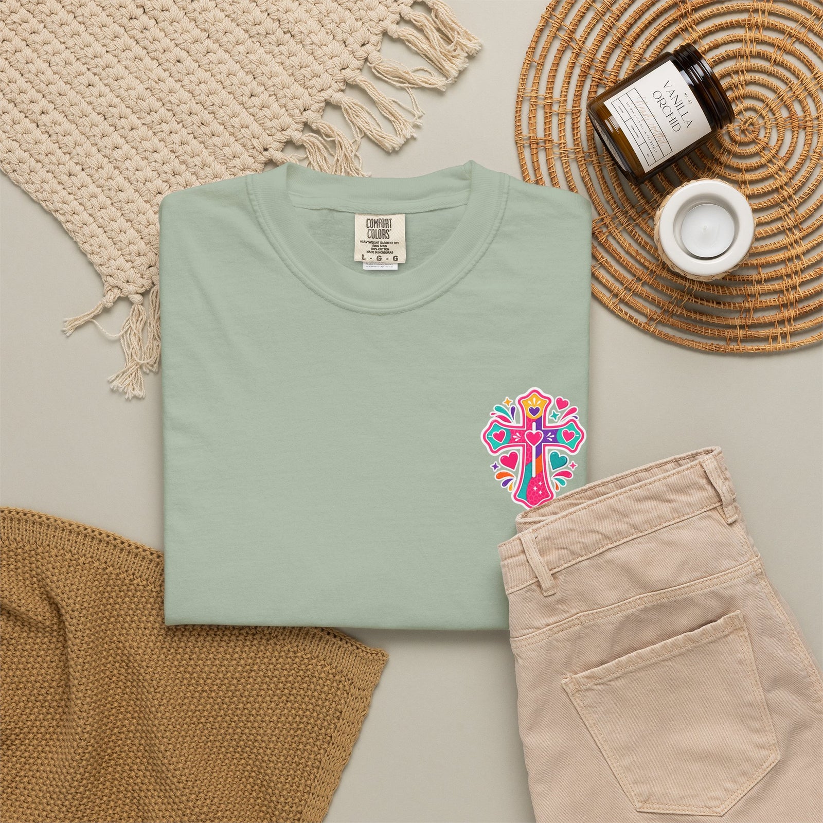 Christian T-Shirt — Colorful Faith Tee