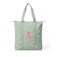 Load image into Gallery viewer, Carry All Tote Bag- Pink Ribbon for Breast Cancer Awareness