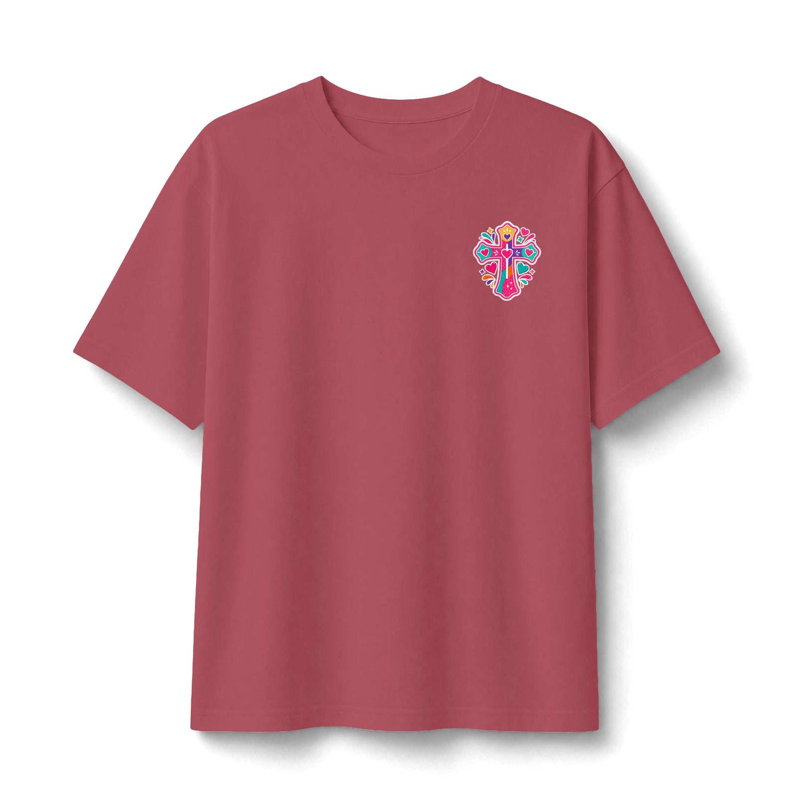 Christian Front Row Tee — "I Am a Front Row Christian" Colorful Faith T‑Shirt