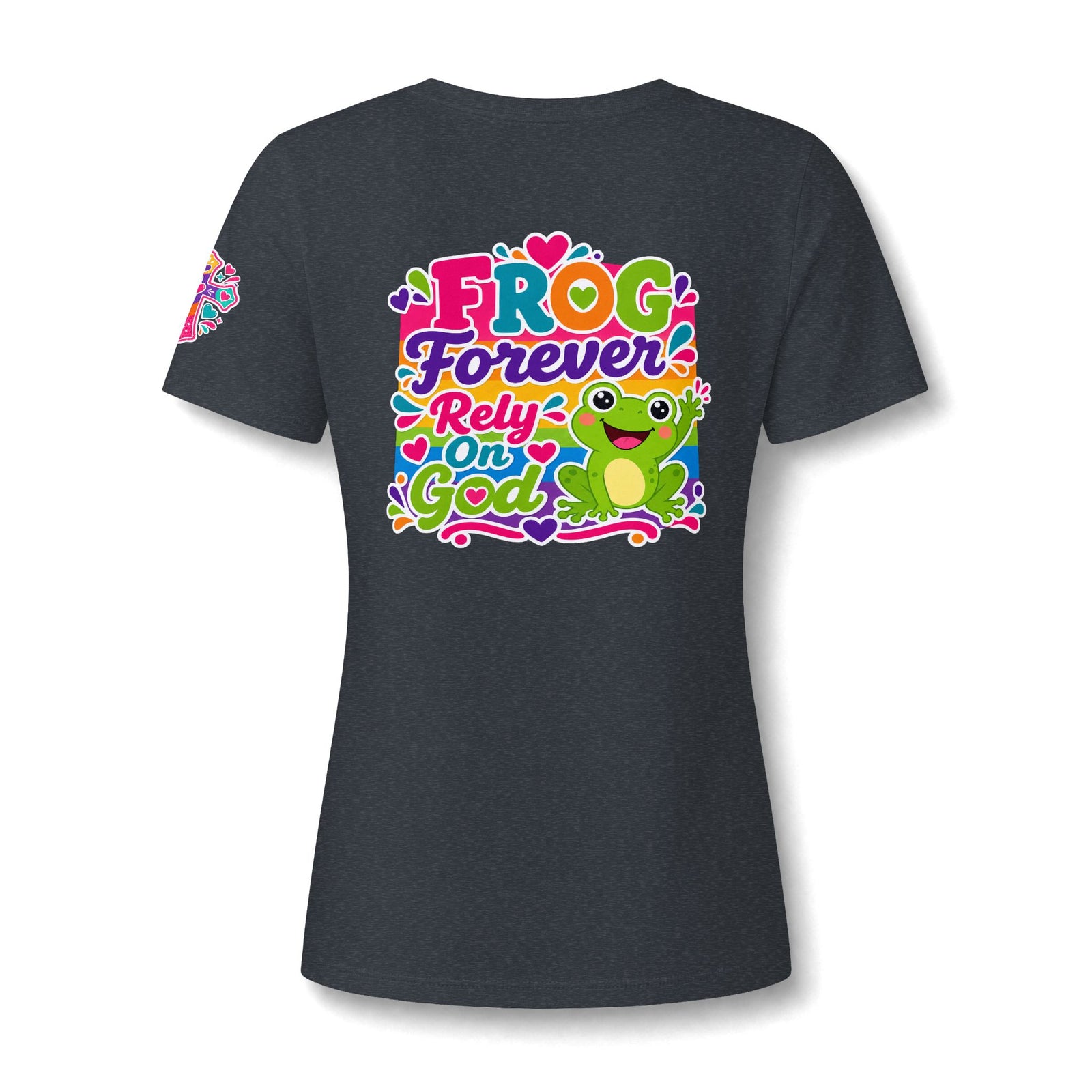 Women's Relaxed Heather CVC V-Neck Tee