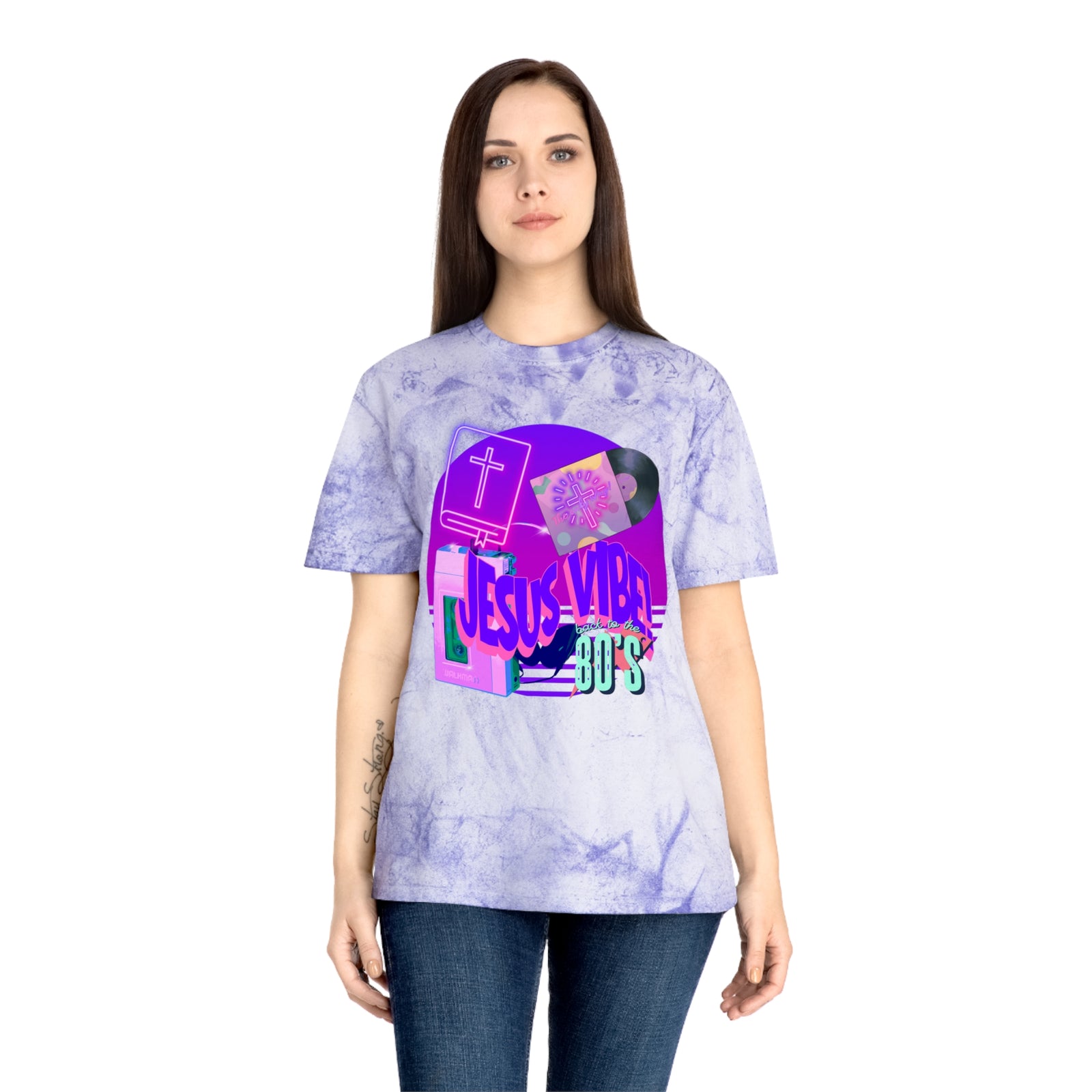 Jesus Vibe 80s T-Shirt — Retro Christian Graphic Tee