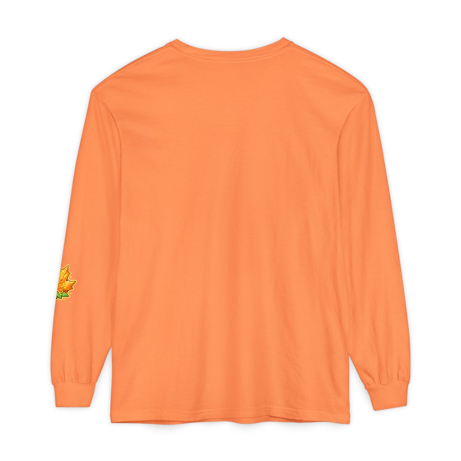 Cute Colorful Pumpkins Long Sleeve Tee — Fall Pumpkin Patch Graphic