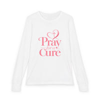 Load image into Gallery viewer, "Pray for a Cure" Youth Long Sleeve Tee