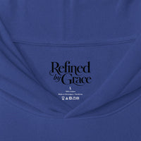 Load image into Gallery viewer, "Glory to the King" Christmas Hooded Long Sleeve Tee