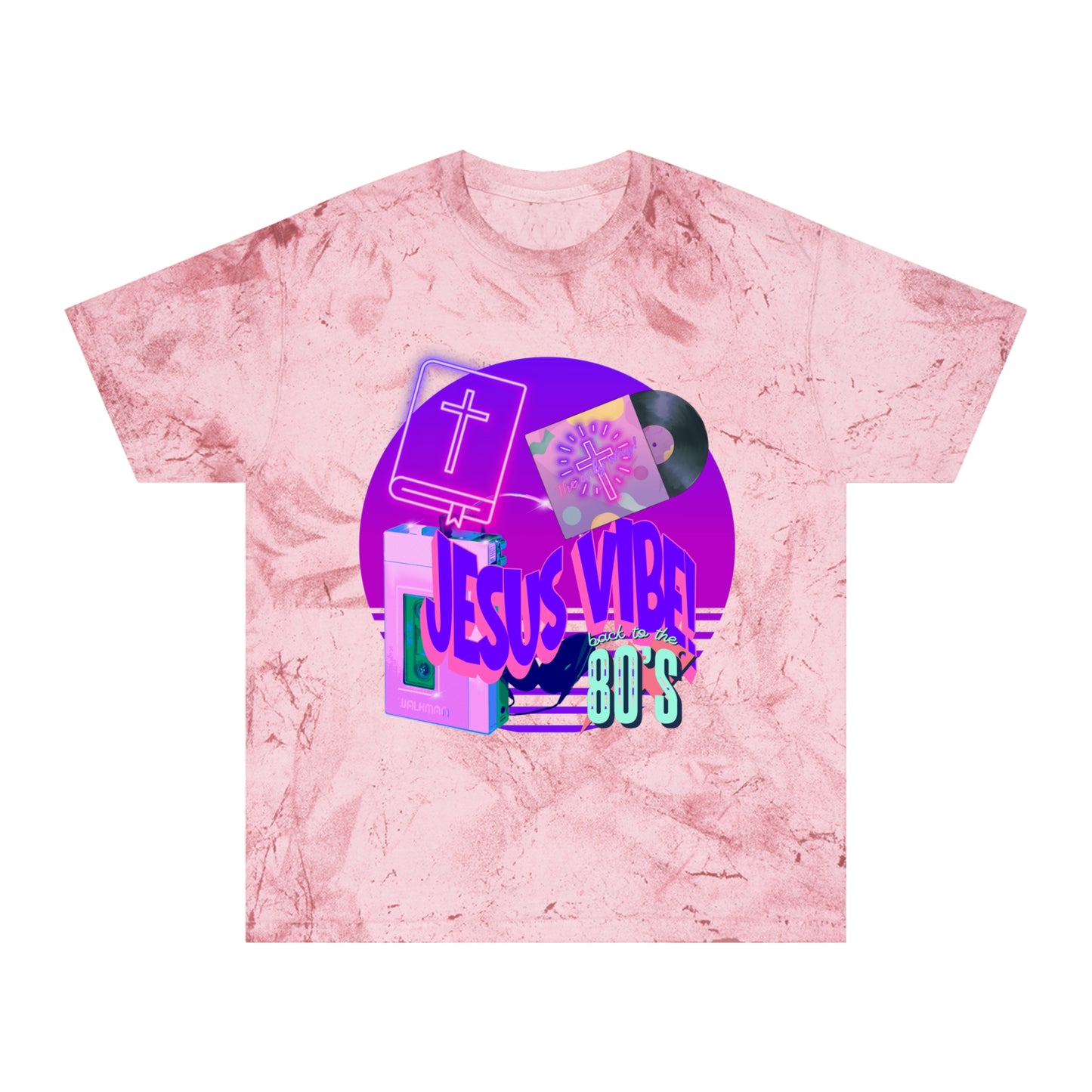 Jesus Vibe 80s T-Shirt — Retro Christian Graphic Tee