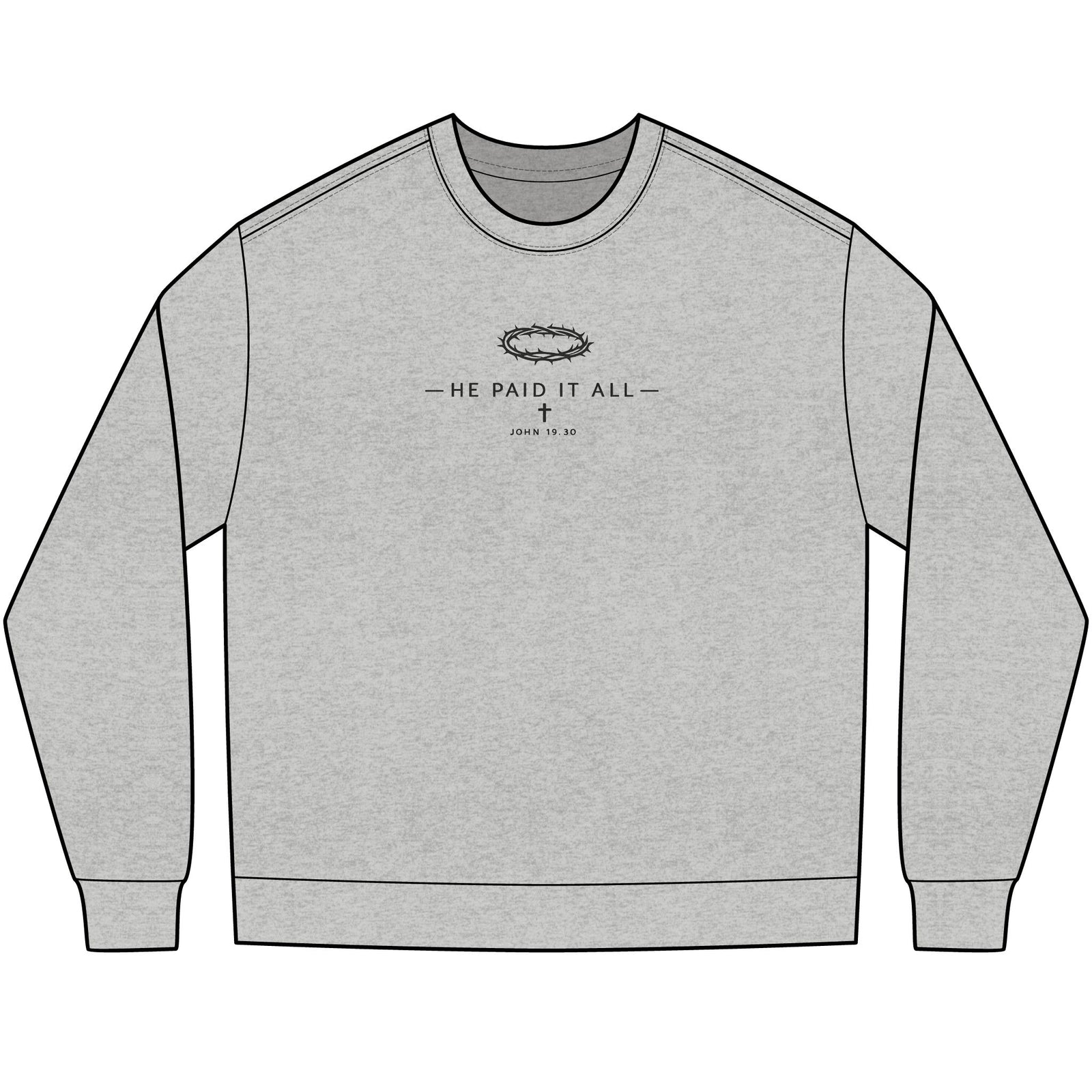 He Paid It All Long Sleeve Tee