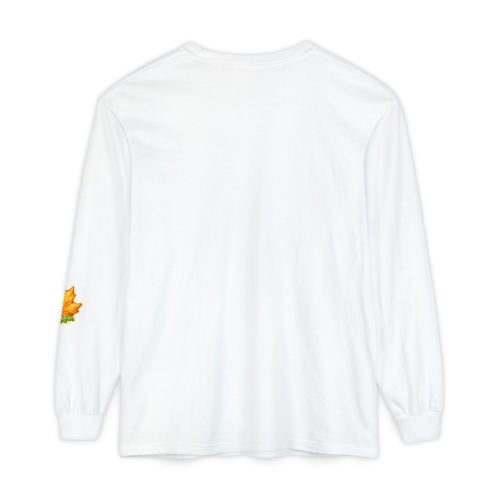 Cute Colorful Pumpkins Long Sleeve Tee — Fall Pumpkin Patch Graphic
