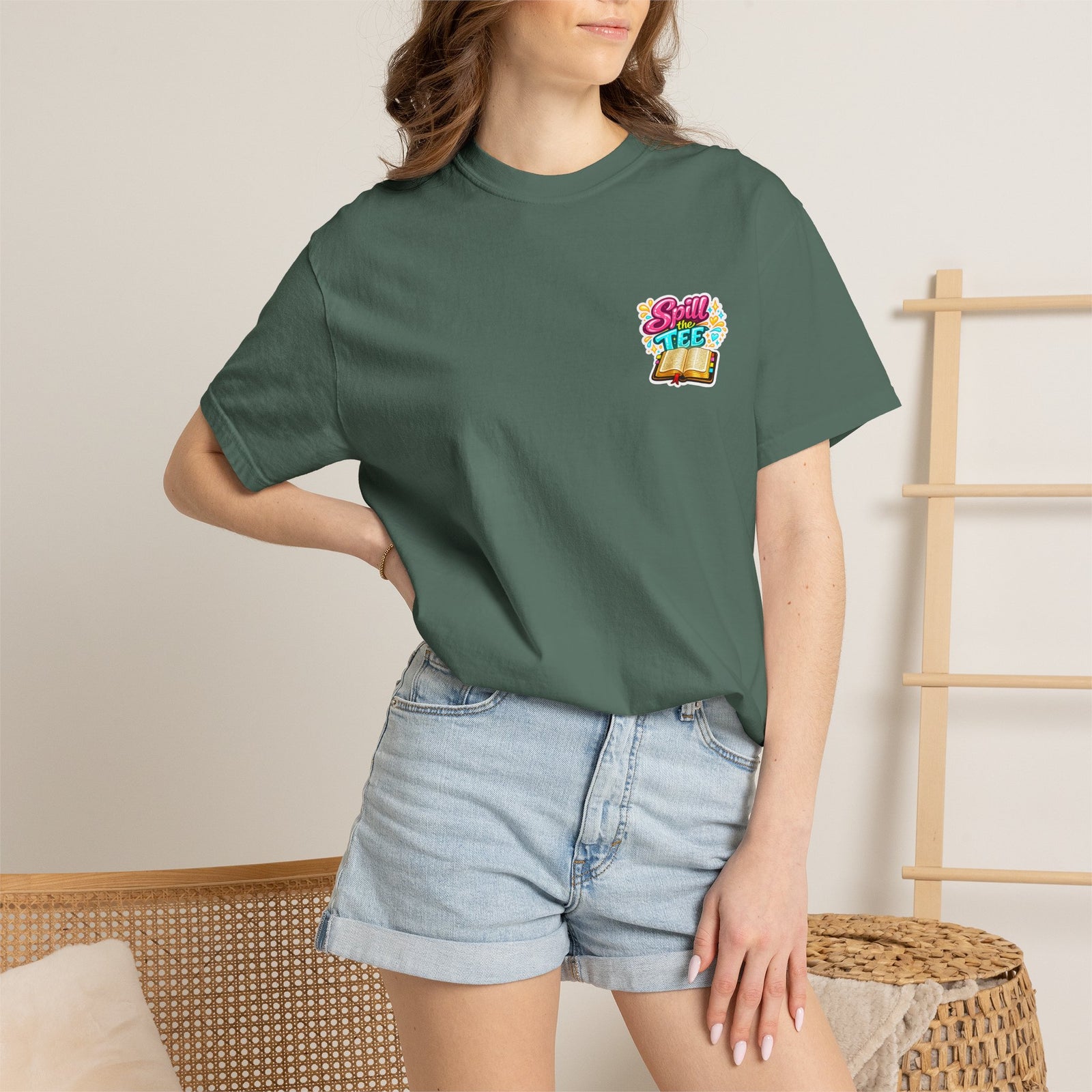 T-Shirt — “I Turn My Worries Into Prayers” Colorful Inspirational Tee