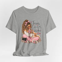 Load image into Gallery viewer, "Jesus, Coffee &amp; My Chihuahua" Tee