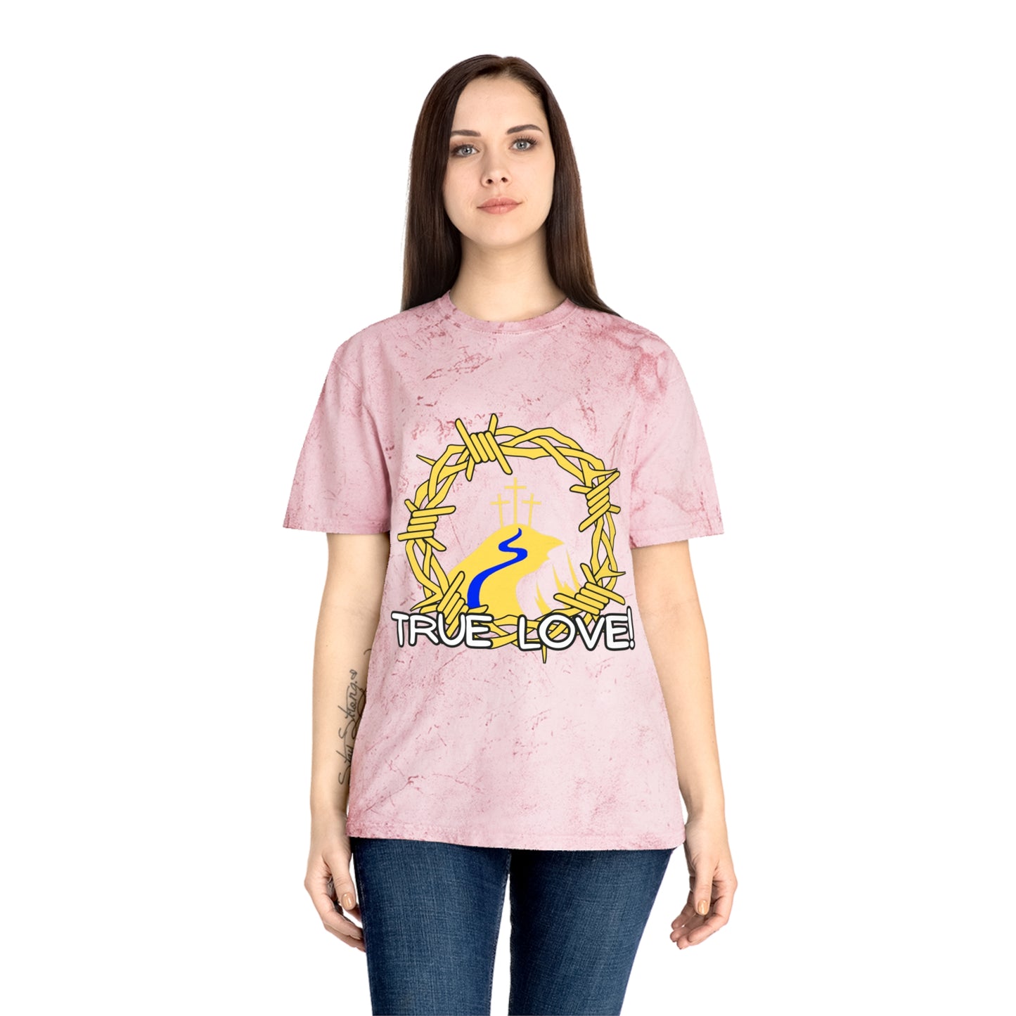 True Love T-Shirt — Crown of Thorns Graphic Christian Tee