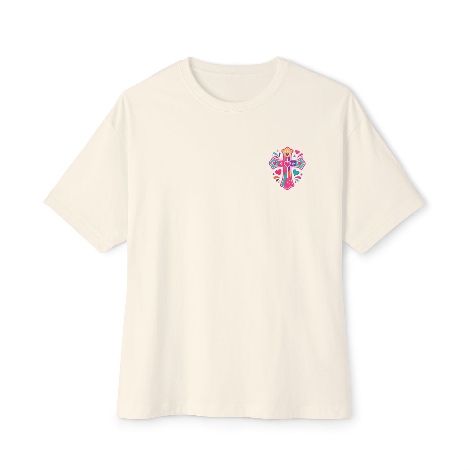 Church Praise T-Shirt — "I’m the One on the Front Row at Church" Colorful Worship Tee