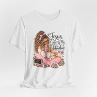 Load image into Gallery viewer, "Jesus, Coffee &amp; My Chihuahua" Tee