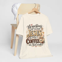 Load image into Gallery viewer, "Jesus and Coffee" Tee