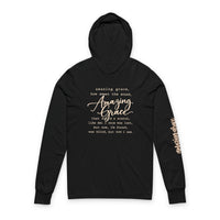 Load image into Gallery viewer, "Amazing Grace" Hooded Long Sleeve Tee