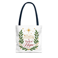Load image into Gallery viewer, "A Thrill of Hope" Tote Bag