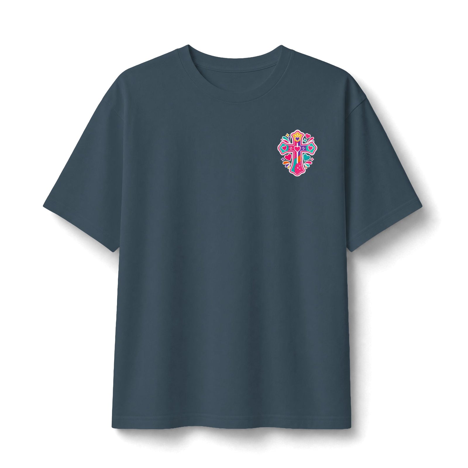 Christian Front Row Tee — "I Am a Front Row Christian" Colorful Faith T‑Shirt
