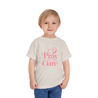 Load image into Gallery viewer, Toddler "Pray for a Cure" Short Sleeve Tee