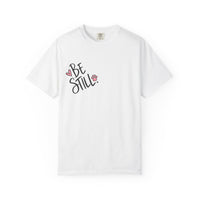 Load image into Gallery viewer, “God Said Be Still” Women’s Faith Tee