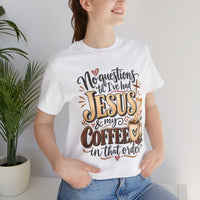 Load image into Gallery viewer, "Jesus and Coffee" Tee