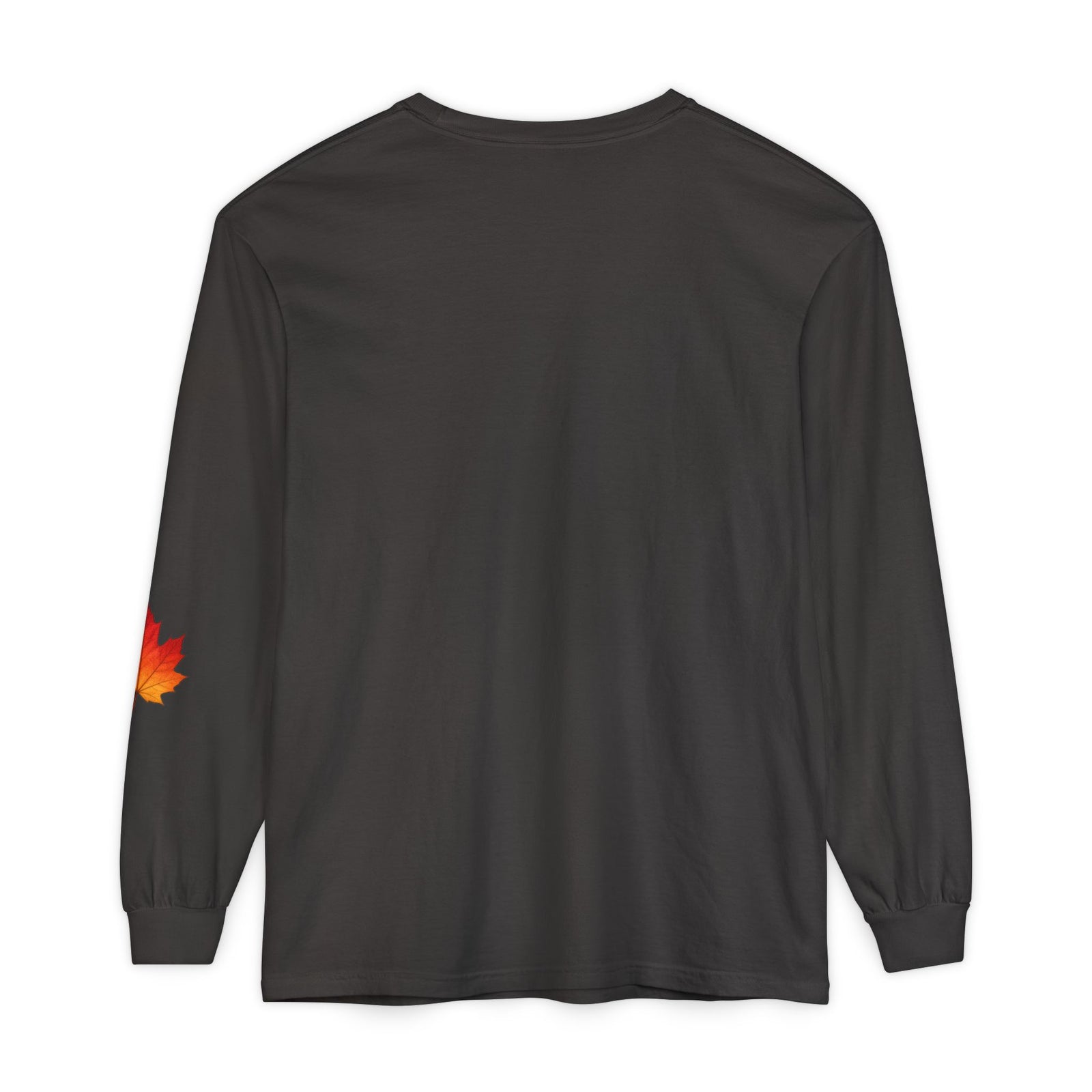 Halloween Pumpkin Long Sleeve Tee — Colorful Jack-O'-Lantern Graphic